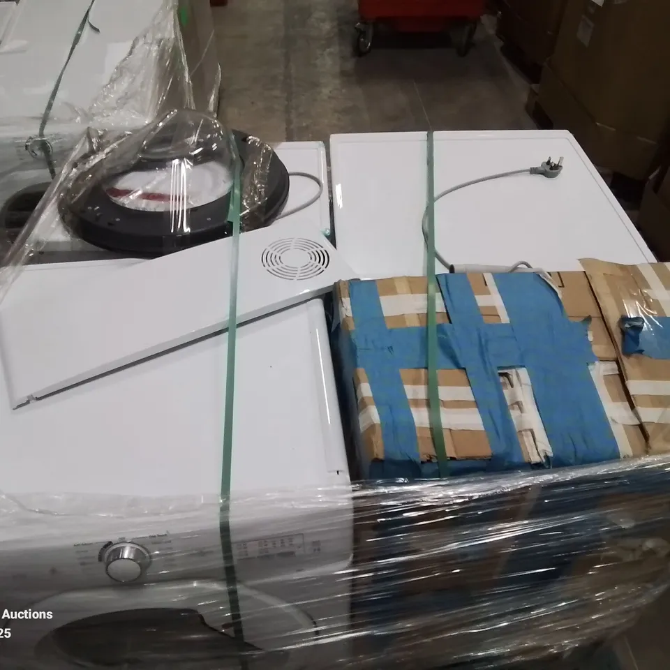 PALLET CONTAINING APPROXIMATELY 4 RAW ELECTRICAL ITEMS TO INCLUDE: