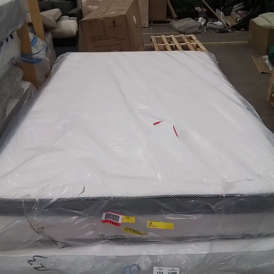 QUALITY BAGGED MURCIA PILLOW-TOP POCKET SPRUNG DOUBLE MATTRESS
