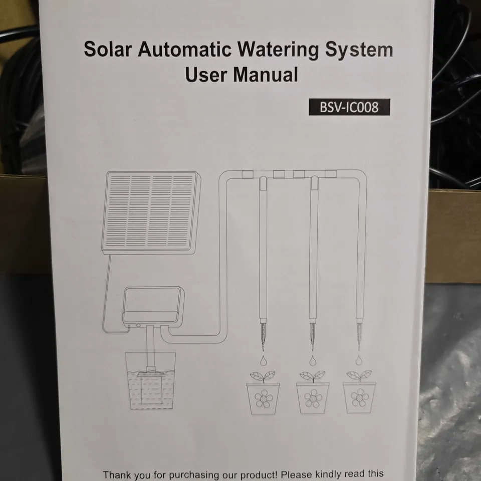 SOLAR AUTOMATIC WATERING SYSTEM