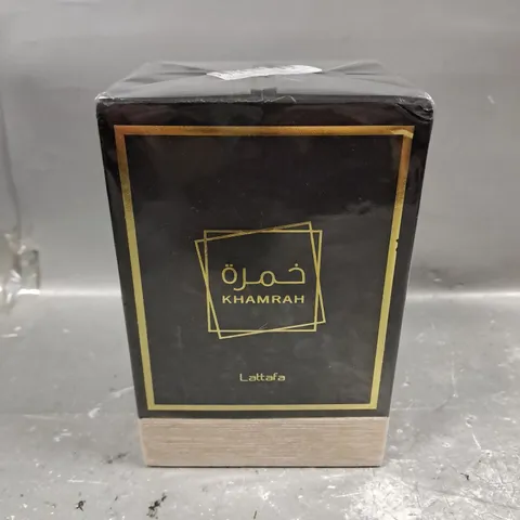 BOXED AND SEALED KHAMRAH LATTAFA EAU DE PARFUM 100ML