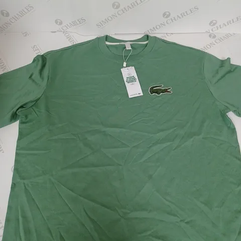 LACOSTE CASUAL LOGO T-SHIRT SIZE M 