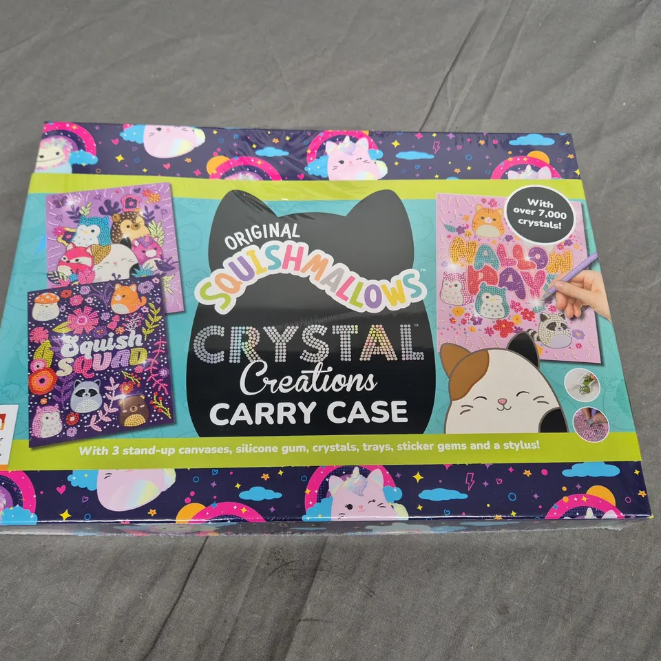 SEALED ORIGINAL SQUISHMALLOWS CRYSTAL CREATOR CARRY CASE