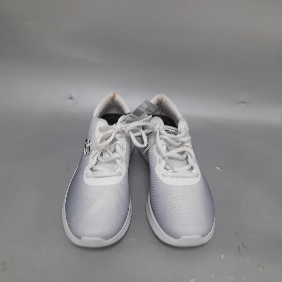 SKECHERS FADE OUT TRAINERS - WHITE - SIZE 5.5