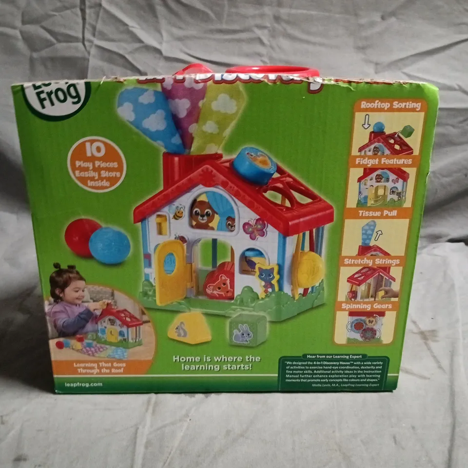 LEAPFROG 4-IN-1 DISCOVERY HOUSE – BABY EDUCATIONAL TOY