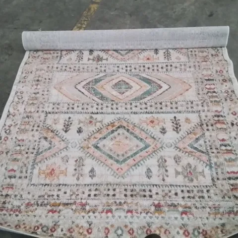 ELDON PALE PINK/TEAL 213X160CM