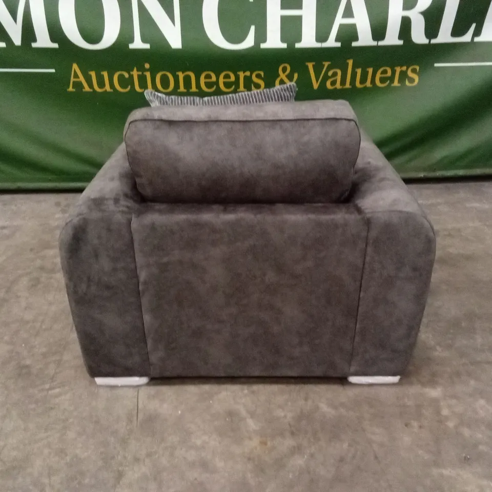 AMARA ARMCHAIR - CHARCOAL RRP £749