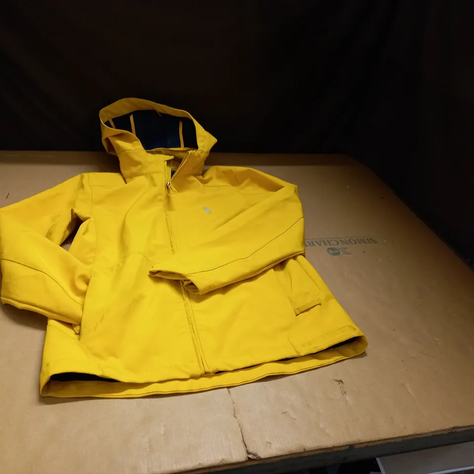 IN THE STYLE OF RALPH LAUREN YELLOW/TARTAN JACKET XL