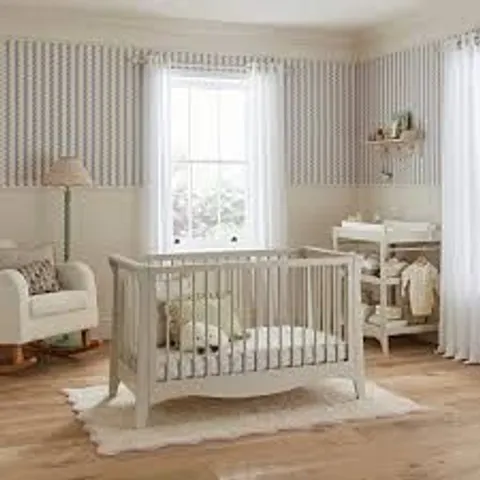 BOXED CUDDLE CO. CLARA COT BED - CASHMERE/ASH (2 BOXES)