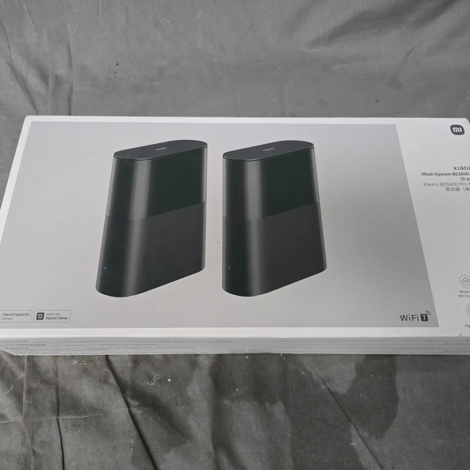 BOXED AND SEALED XIAOMI MESH SYSTEM BE3600 PRO (2-PACK)