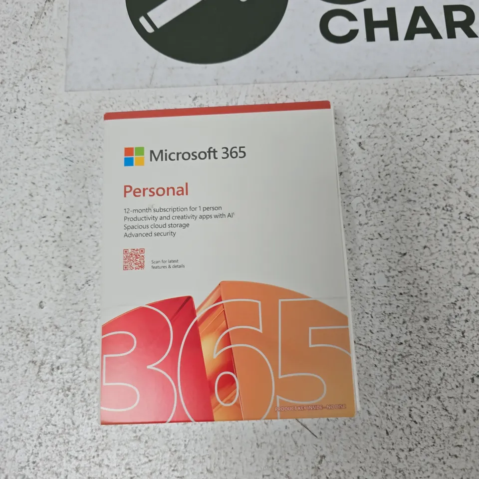 MICROSOFT 365 PERSONAL – 12-MONTH SUBSCRIPTION (LICENSE CARD) – 