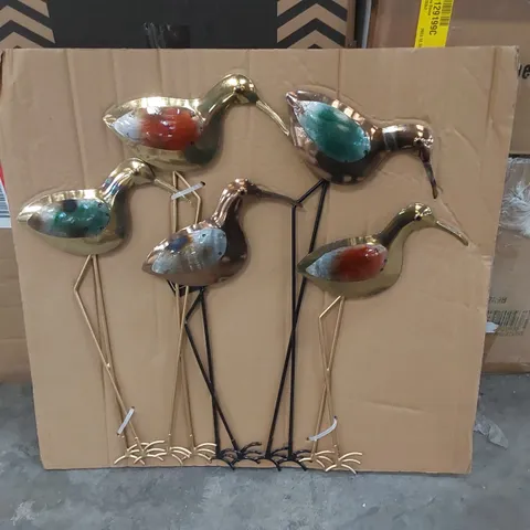 DESIGNER METAL ANIMALS WALL DECOR ART