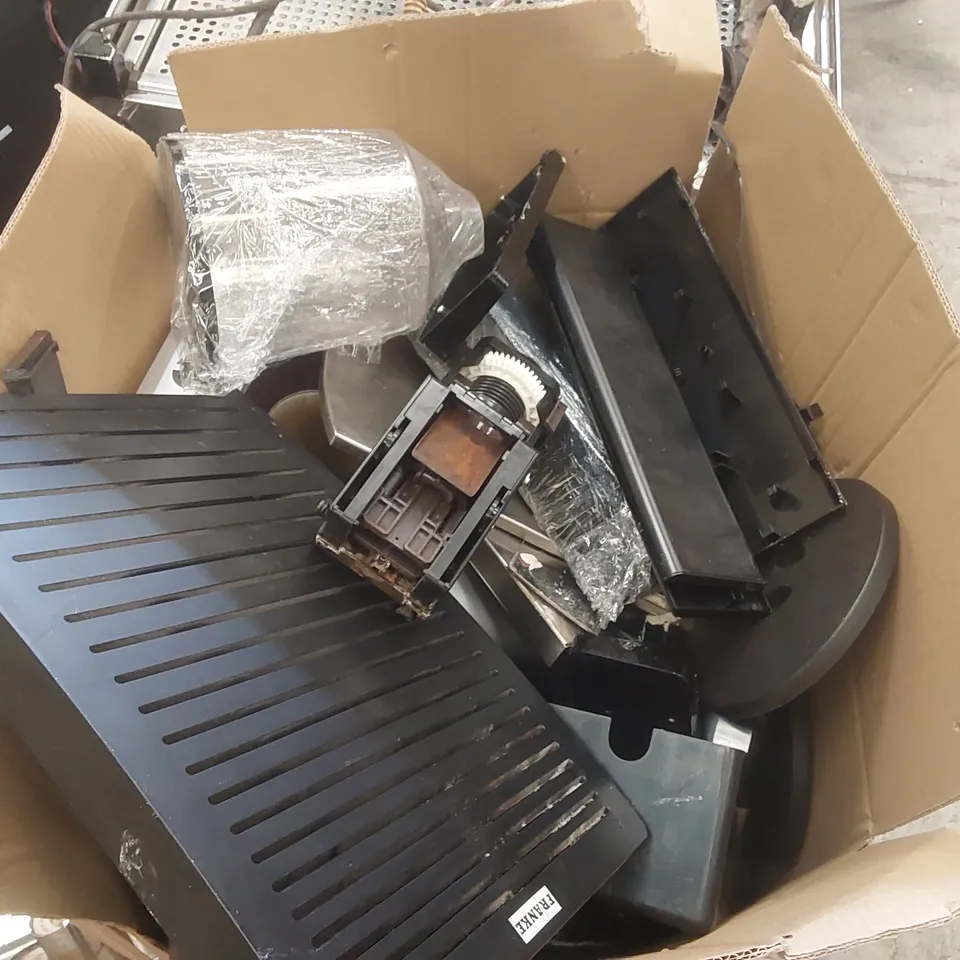 PALLET CONTAINING A VERY LARGE QUANTITY OF ASSORTED COMMERCIAL COFFEE MACHINE PARTS