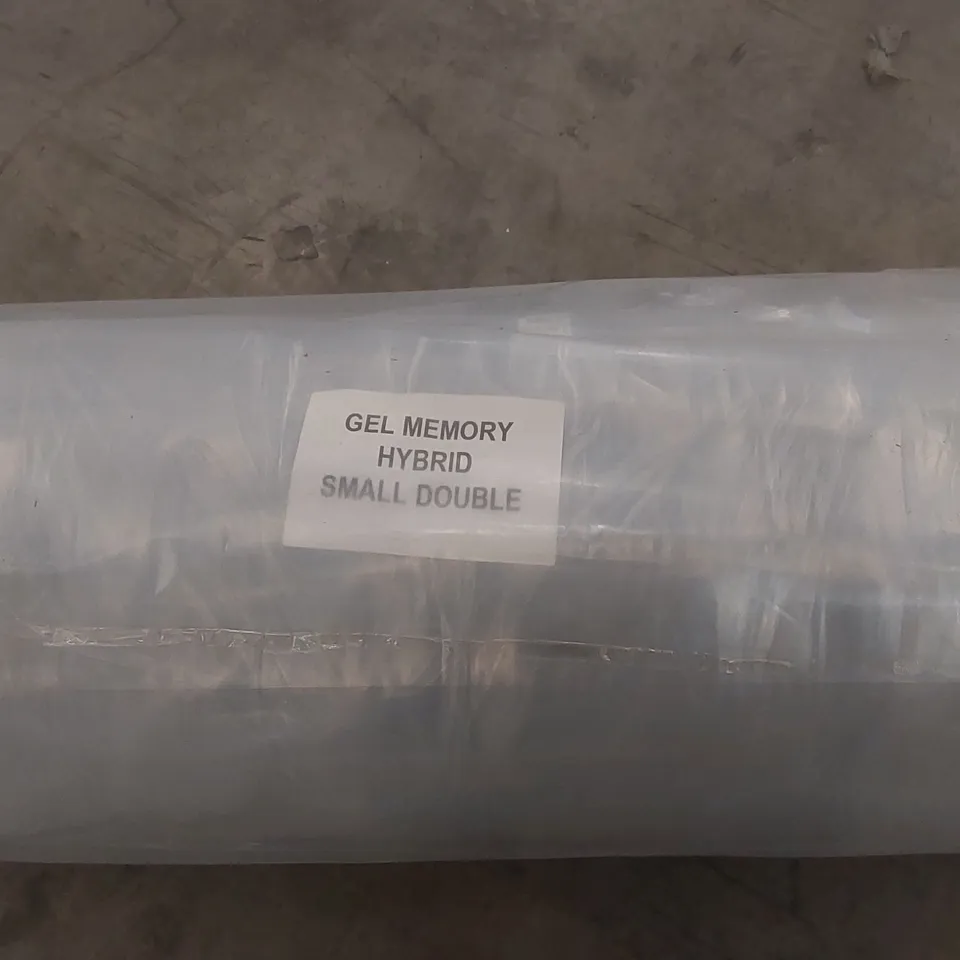 BRAND NEW BAGGED AND ROLLED GEL MEMORY HYBRID MATTRESS - 4FT SMALL DOUBLE