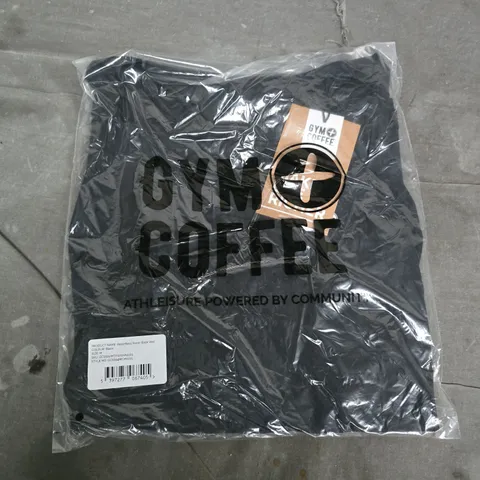 BAGGED GYM & COFFEE RELENTLESS RACER BLACK VEST - MEDIUM