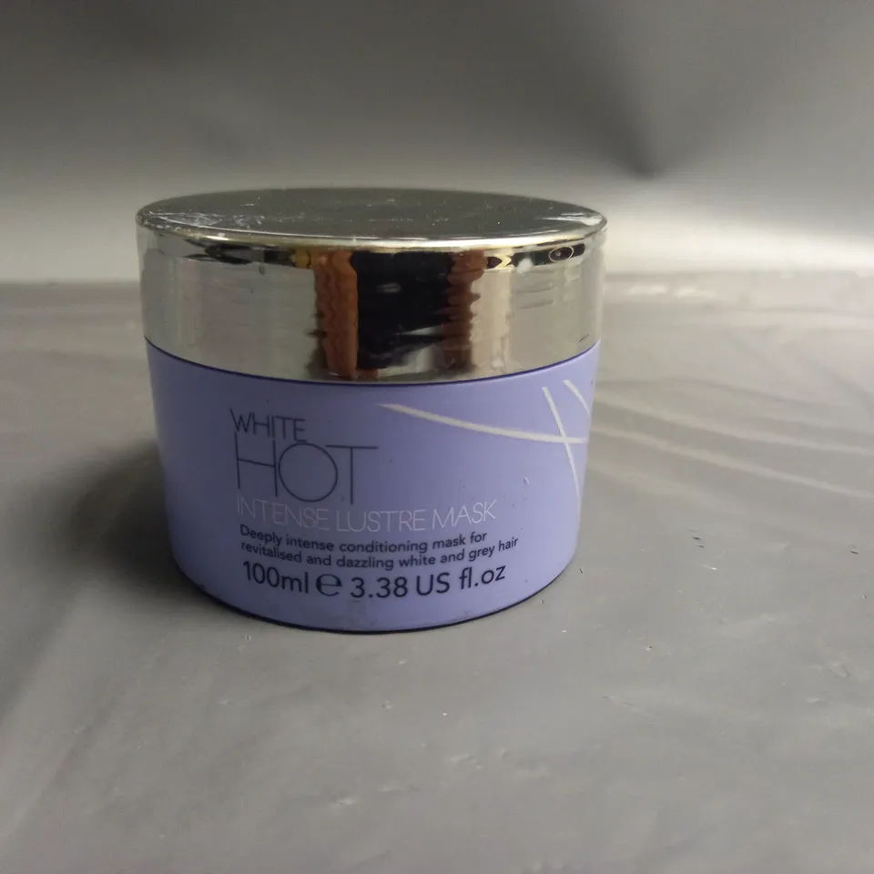 WHITE HOT INTENSE LUSTRE MASK FOR WHITE AND GREY HAIR 100ML