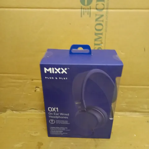 MIXX OX1 ON EAR WIRED HEADPHONES