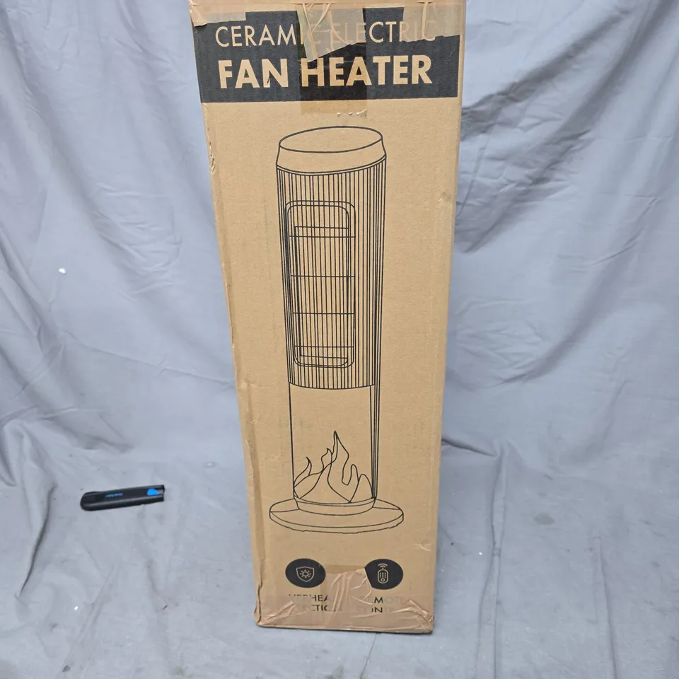 CERAMIC ELECTRIC FAN HEATER – BOXED