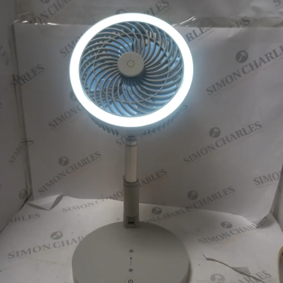 BOXED SALTER PROFESSIONAL CORDLESS LED FOLDABLE FAN,