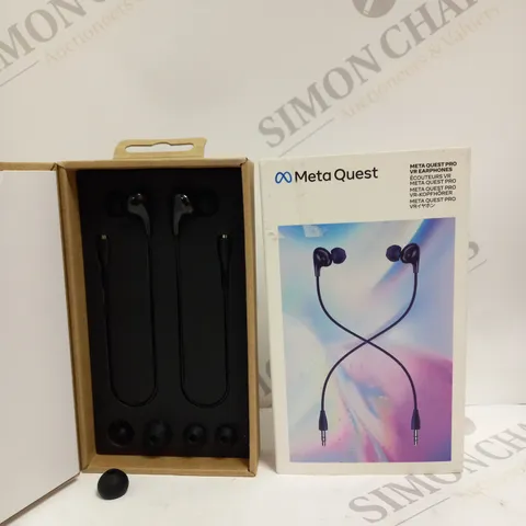 BOXED META QUEST PRO VR EARPHONES