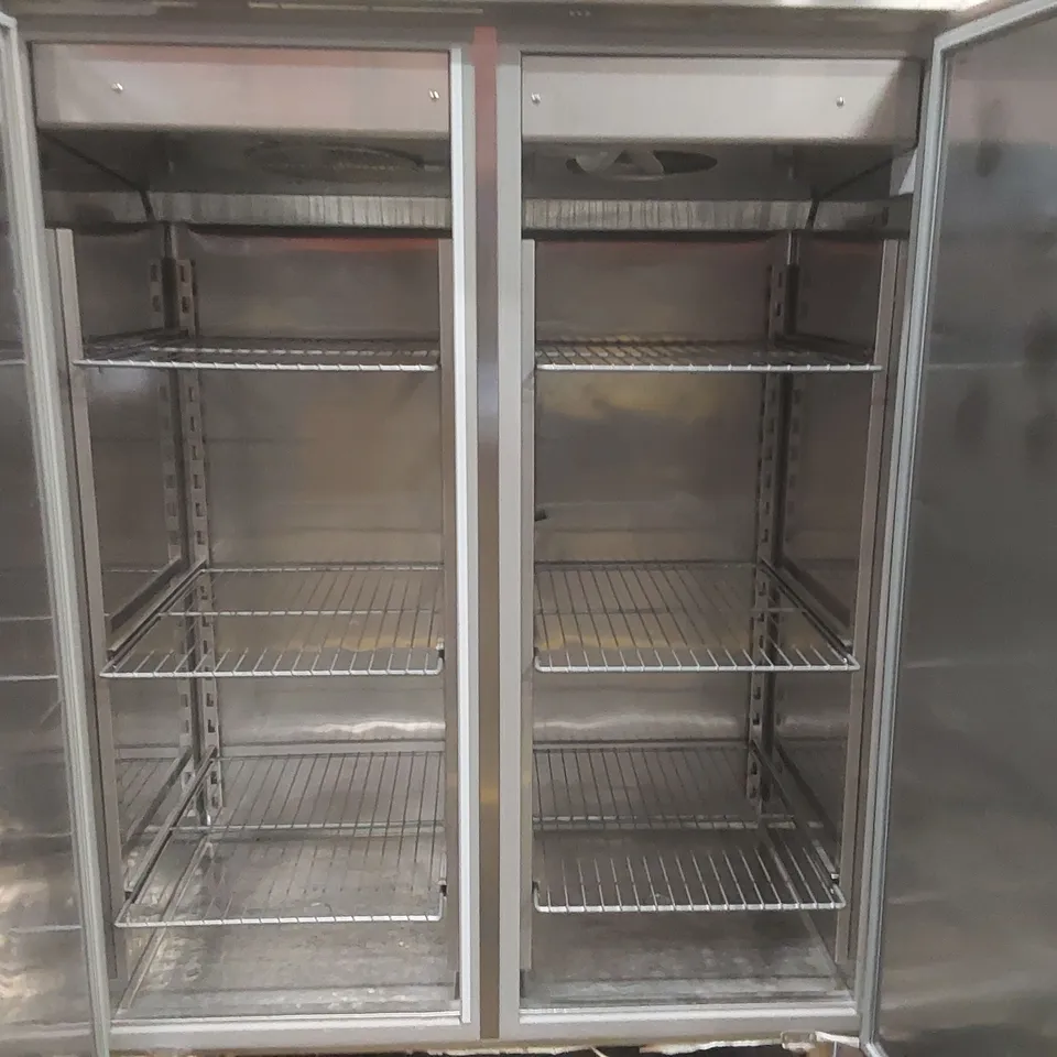 STAINLESS STEEL CL.T DOUBLE DOOR FRIDGE