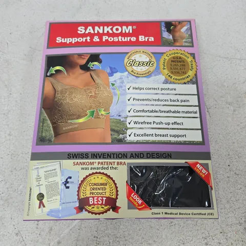 SANKOM CLASSIC SUPPORT & POSTURE BRA – XXXL