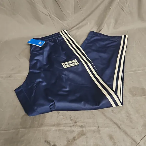 ADIDAS OASIS 3 STRIPE FIREBIRD TRACKPANT IN NAVY SIZE XL