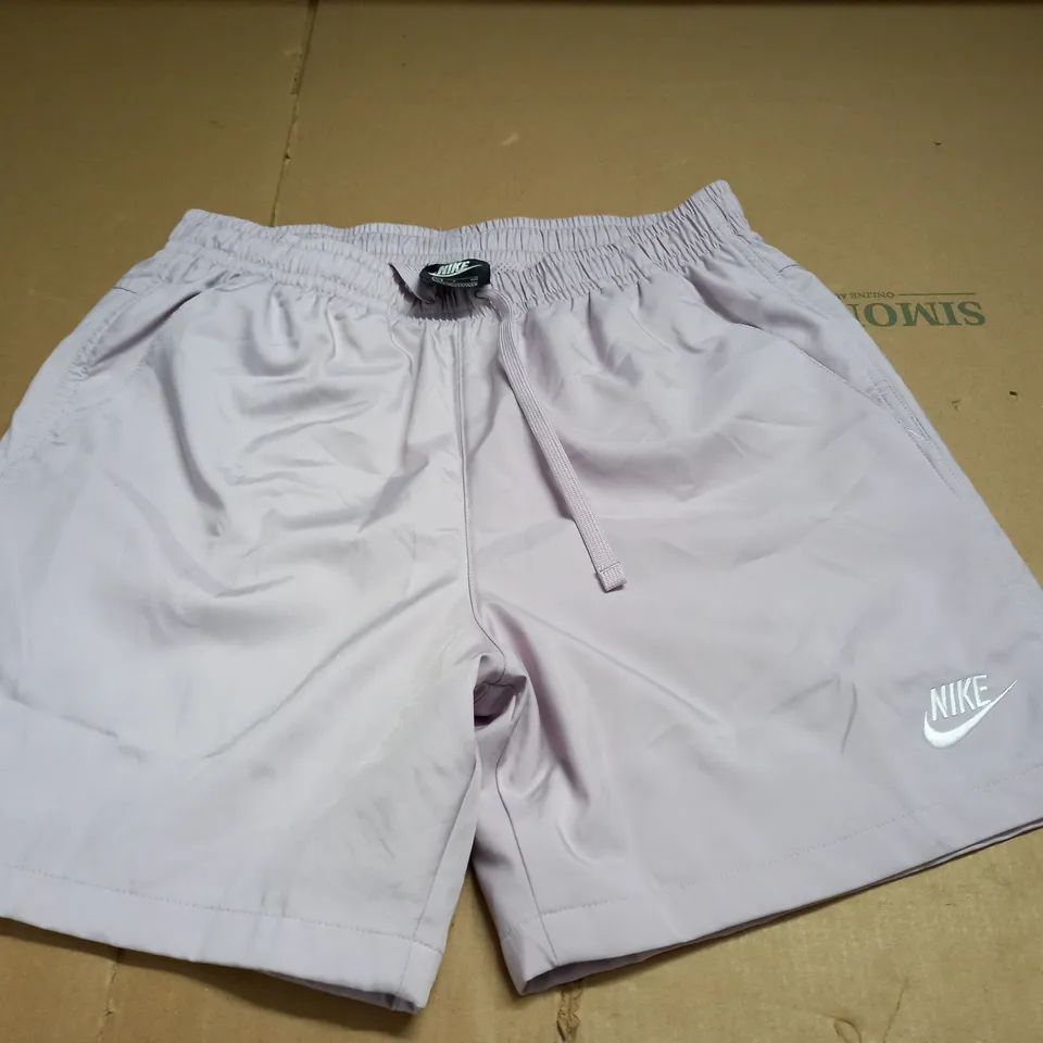 NIKE PALE PURPLE SHORTS - S