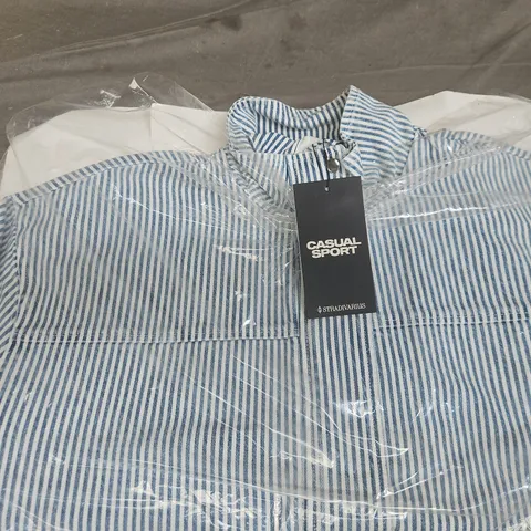 STRADIVARIUS CASUAL SPORT STRIPED SHIRT β UK M
