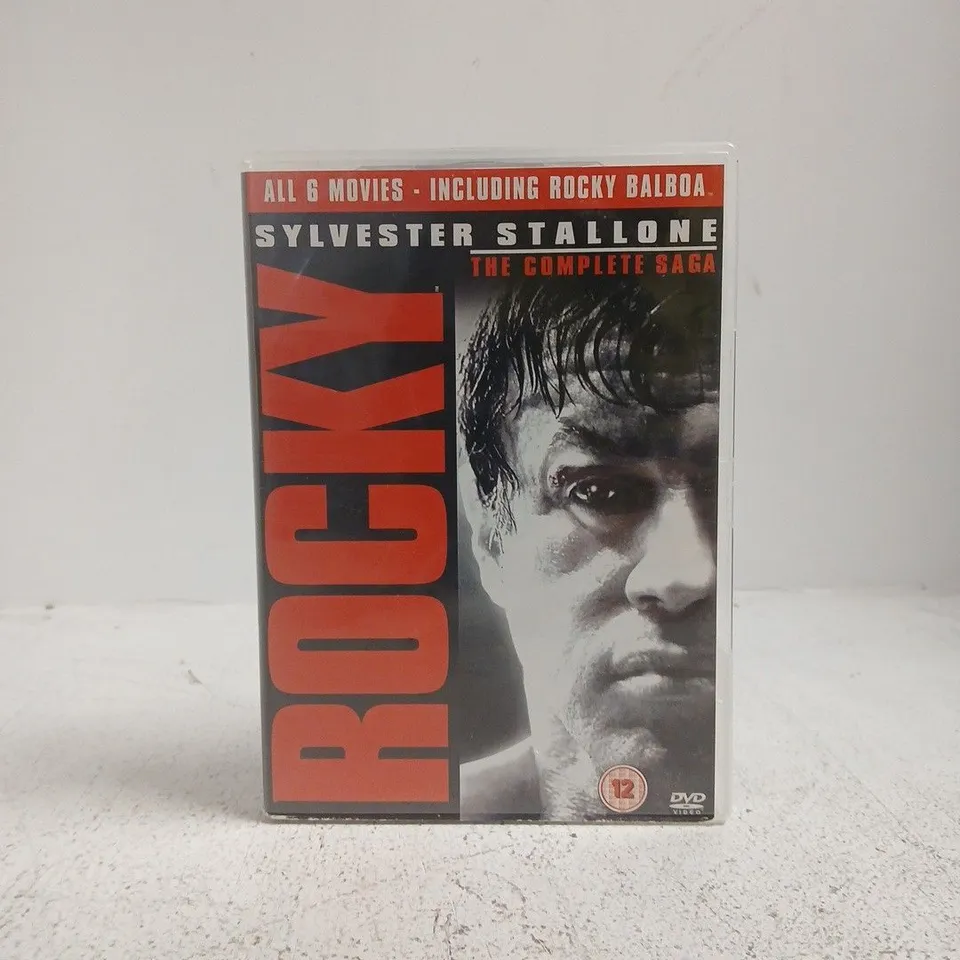 ROCKY: THE COMPLETE SAGA DVD BOX SET – SYLVESTER STALLONE
