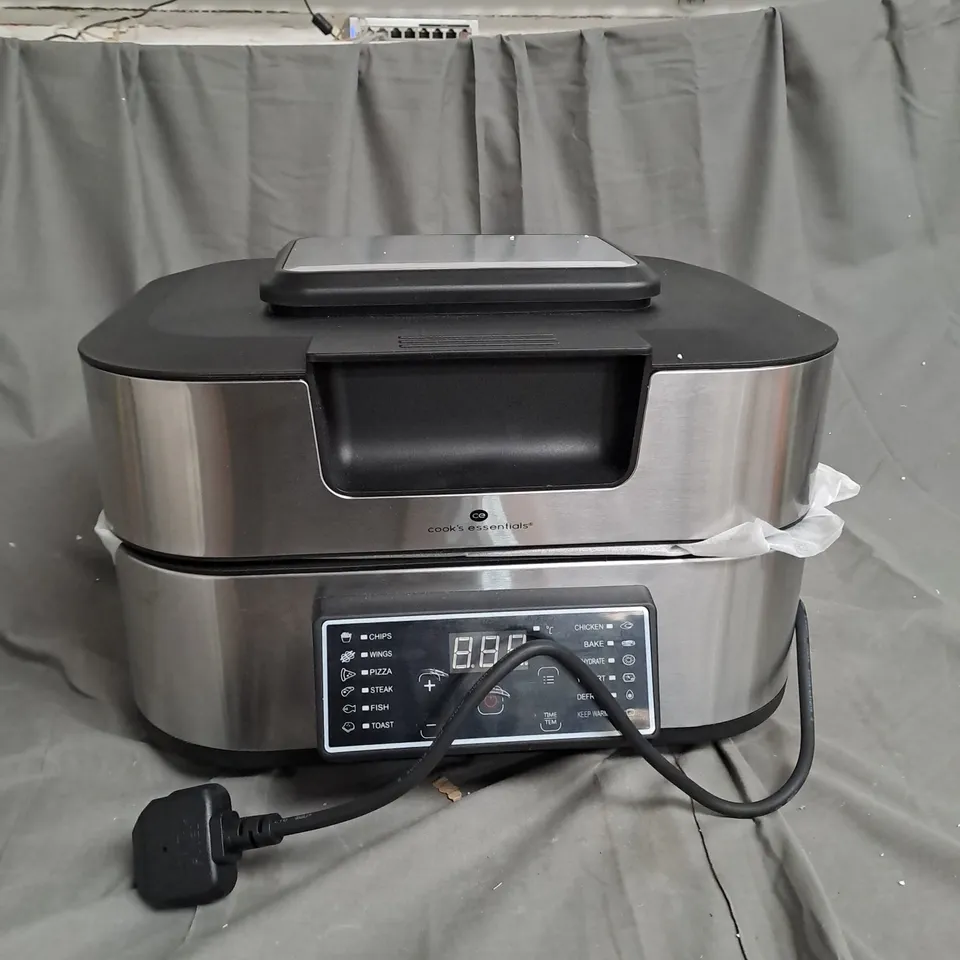 BOXED COOK'S ESSENTIALS GRILL & AIRFRYER 5.5L