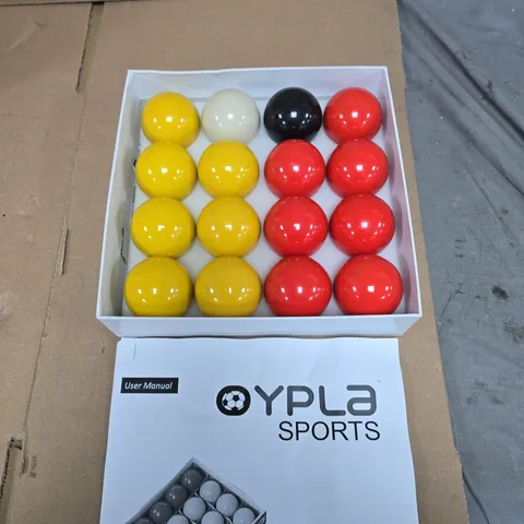 OYPLA SPORTS POOL BALL SET