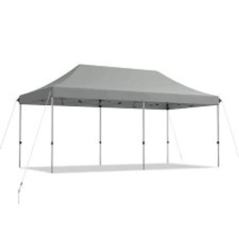 BOXED COSTWAY 6 X 3M WHITE POP UP GAZEBO