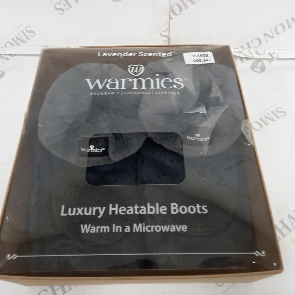 BOXED WARMIES LAVENDER SCENTED HEATABLE BOOTS