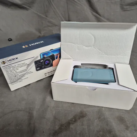 BOXED HIRIX HD DUAL LENS DASH CAM 