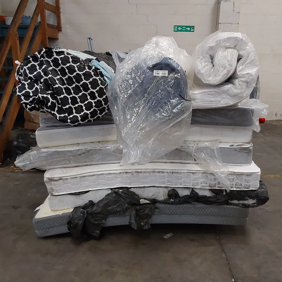 APPROX 9 X ASSORTED MATTRESSES. BRANDS, SIZES AND CONDITIONS VARY