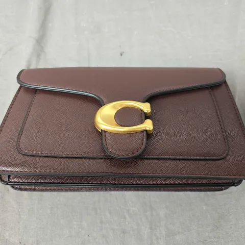 COACH BROWN LEATHER PURSE
