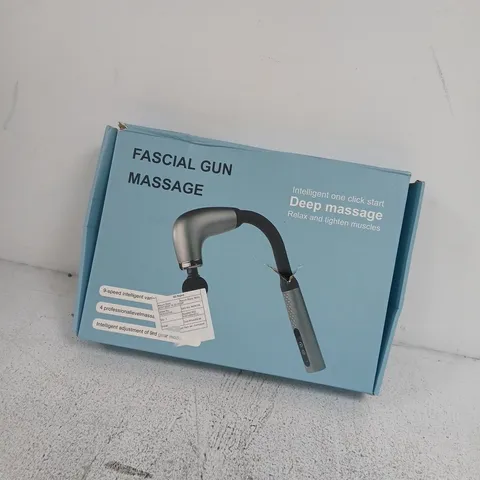 FASCIAL GUN MASSAGE HANDHELD MASSAGER – BOXED