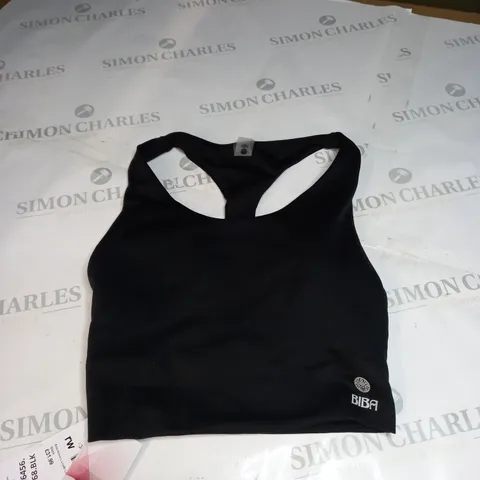 BIBA ACTIVE L LINE BRA BLACK SIZE 14(L)