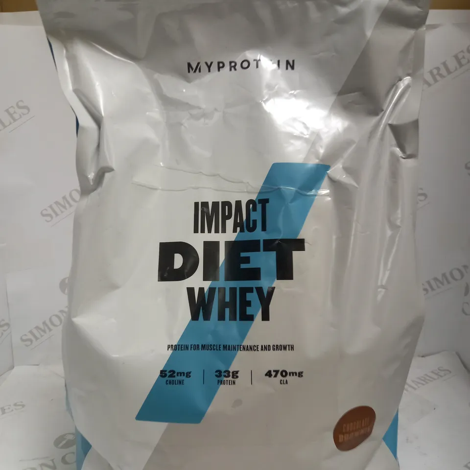 MYPROTEIN IMPACT DIET WHEY PROTEIN CHOCOLATE BROWNIE FLAVOUR 5KG