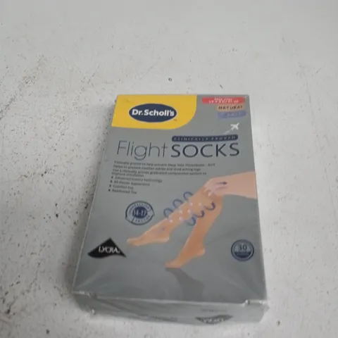 DR. SCHOLL'S FLIGHT SOCKS – COMPRESSION TRAVEL SOCKS (BOXED) - SIZE UK 4-6