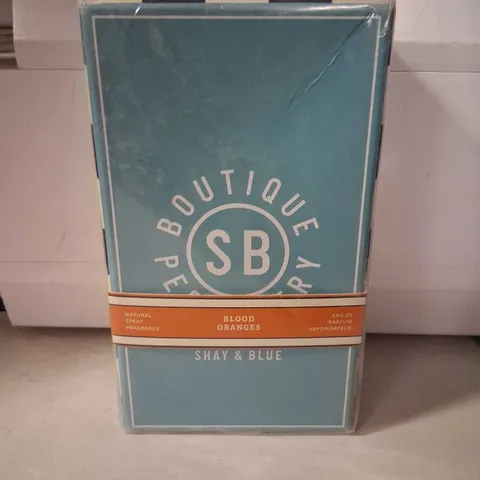 BOXED AND SEALED BOUTIQUE PERFUMERY SHAY & BLUE BLOOD ORANGES PARFUM - 100ML
