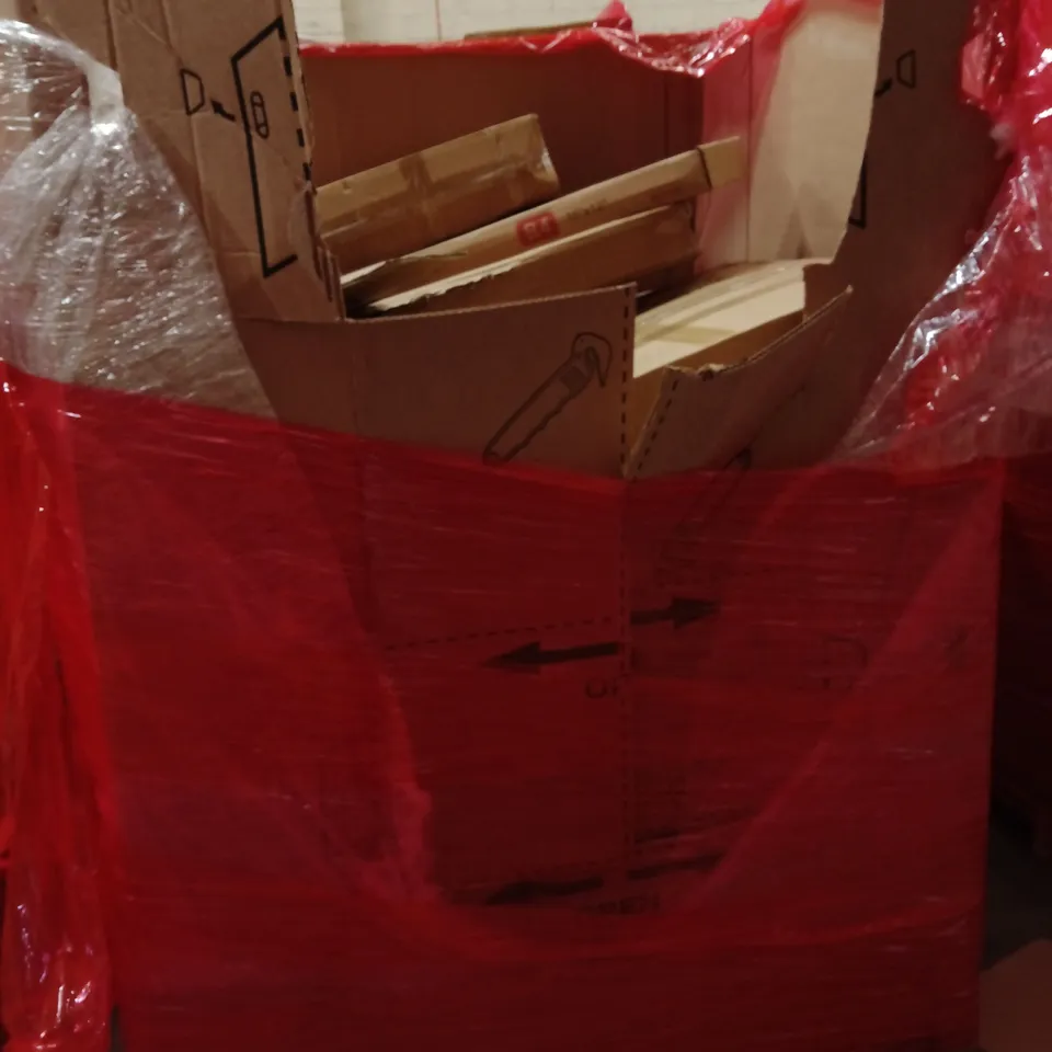 PALLET OF ASSORTED HOUSEHOLD GOODS AND PRODUCTS TO INCLUDE;PAPER CUTTER,FRUIT CRUSHER WITH STAND, TOILET SEAT