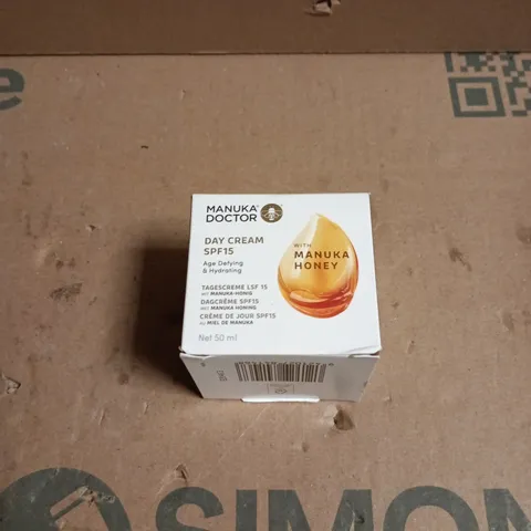 MANUKA DOCTOR DAY CREAM SPF15 WITH MANUKA HONEY – 50 ML, BOXED