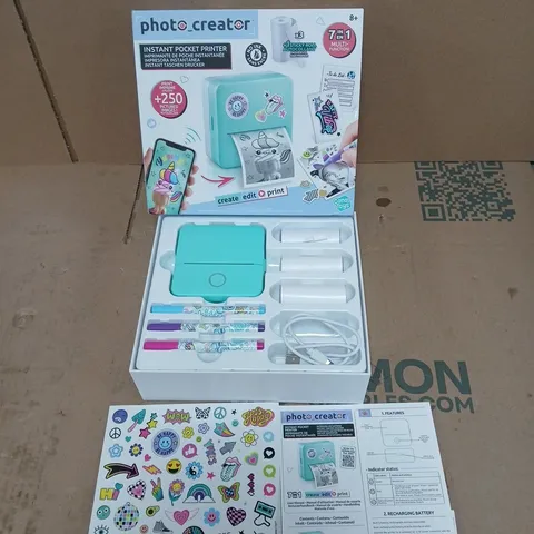 BOXED STUDIO CREATOR INSTANT POCKET PRINTER