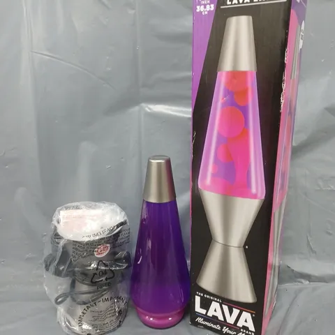 BOXED ORIGINAL LAVA COMPANY LAVA LAMP - COLLECTION ONLY 