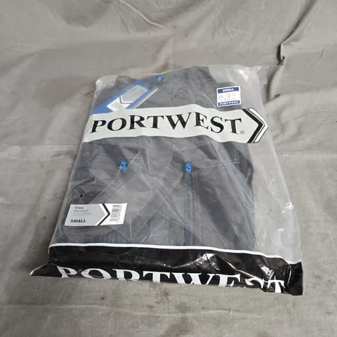 PORTWEST WX3 JACKET IN METAL GREY SIZE S
