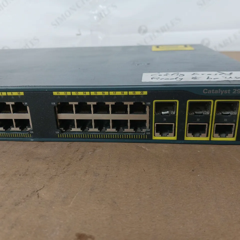 CISCO CATALYST SWITCH WS-C2960G-24TC-L