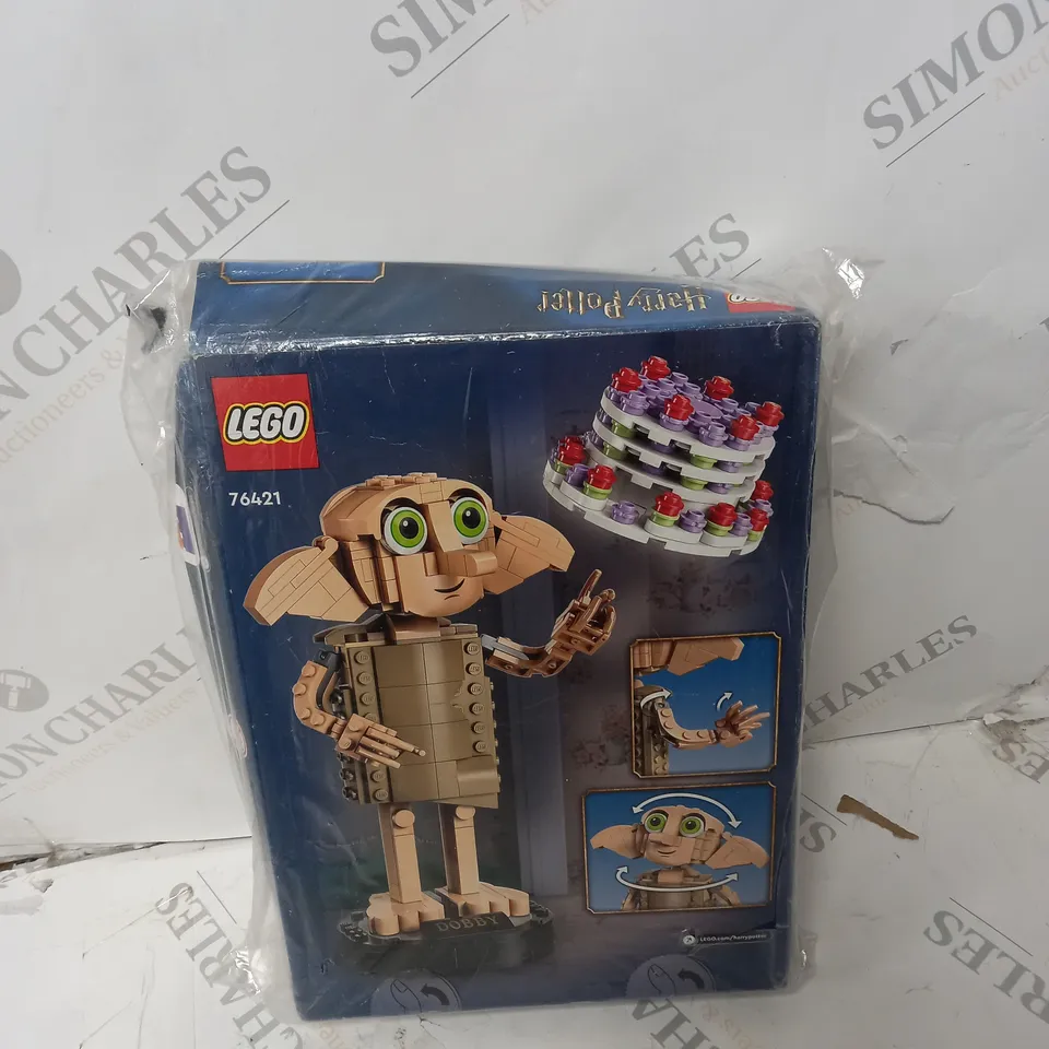BOXED LEGO HARRY POTTER DOBBY THE HOUSE ELF - 76421 RRP £24.99