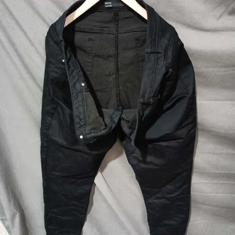 WOMEN'S BLACK SKINNY JEANS – UK 22 (EU 50) – DUNNES STORES LABEL