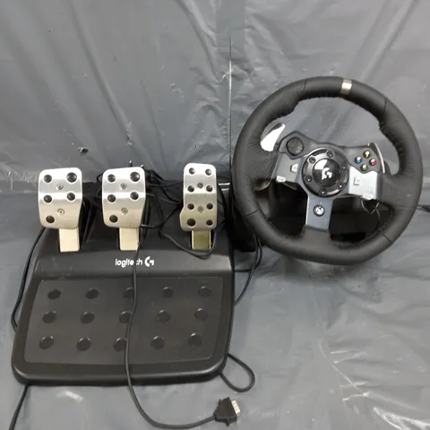 BOXED LOGITECH G G920 DRIVING FORCE RACING WHEEL BLACK